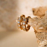 Rae Geometric Huggies - Wander + Lust Jewelry