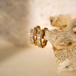 Rae Geometric Huggies - Wander + Lust Jewelry