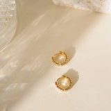 Rae Geometric Huggies - Wander + Lust Jewelry