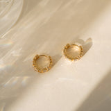 Rae Geometric Huggies - Wander + Lust Jewelry