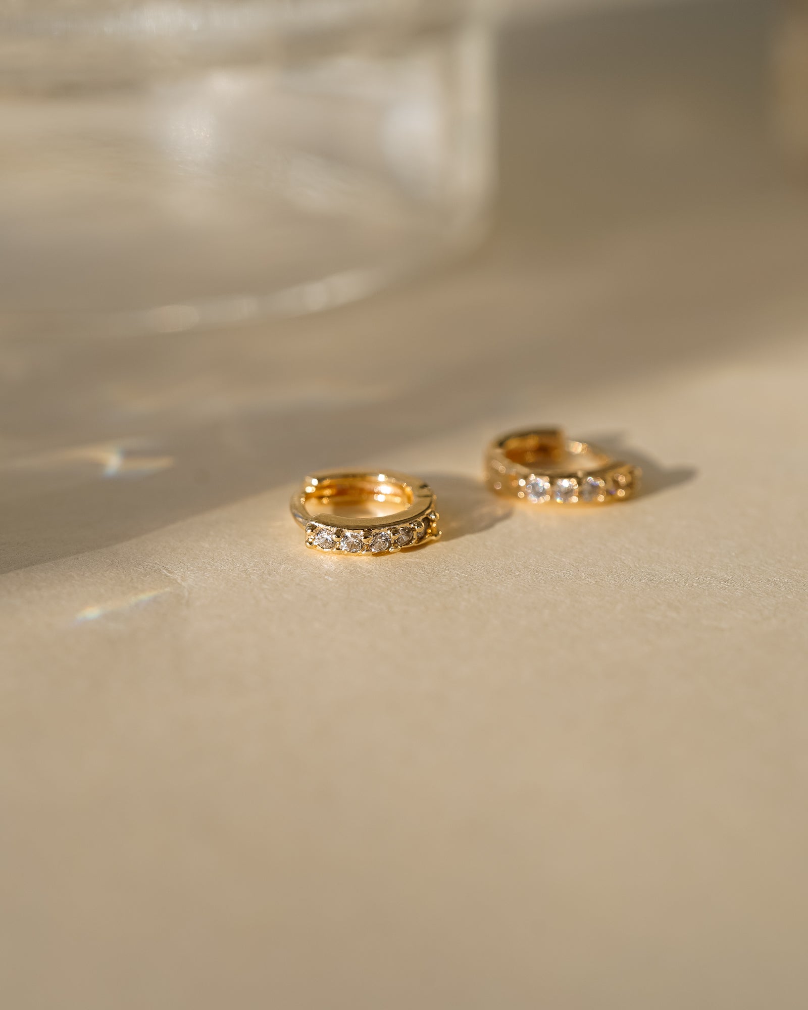 Ava Tiny Hoops - Wander + Lust Jewelry