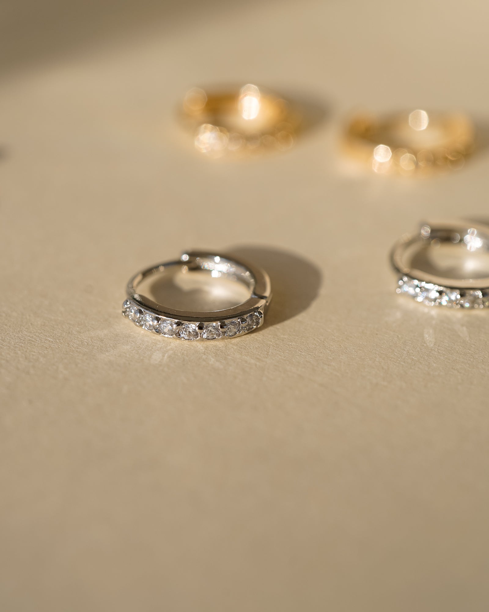 Ava Tiny Hoops - Wander + Lust Jewelry
