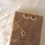 Adeline Wreath Ear Jackets - Wander + Lust Jewelry