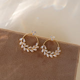 Adeline Wreath Ear Jackets - Wander + Lust Jewelry