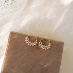 Adeline Wreath Ear Jackets - Wander + Lust Jewelry