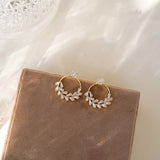 Adeline Wreath Ear Jackets - Wander + Lust Jewelry