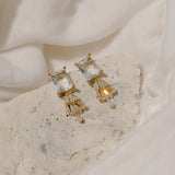Emilie Art Deco Earrings - Wander + Lust Jewelry