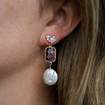 Arabella Pink Drop Earrings - Wander + Lust Jewelry
