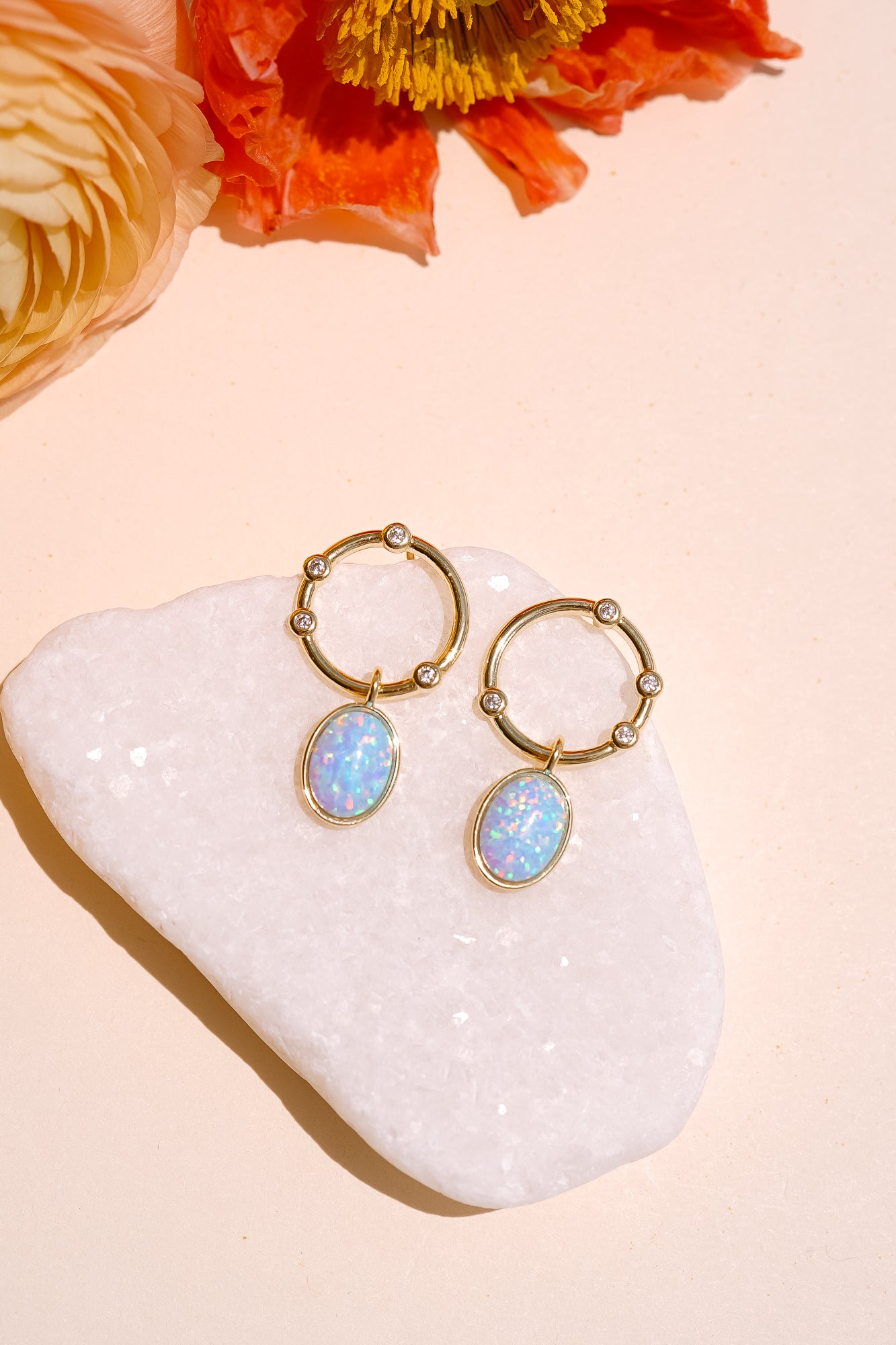 Orbital Glow Opal Drops - Wander + Lust Jewelry