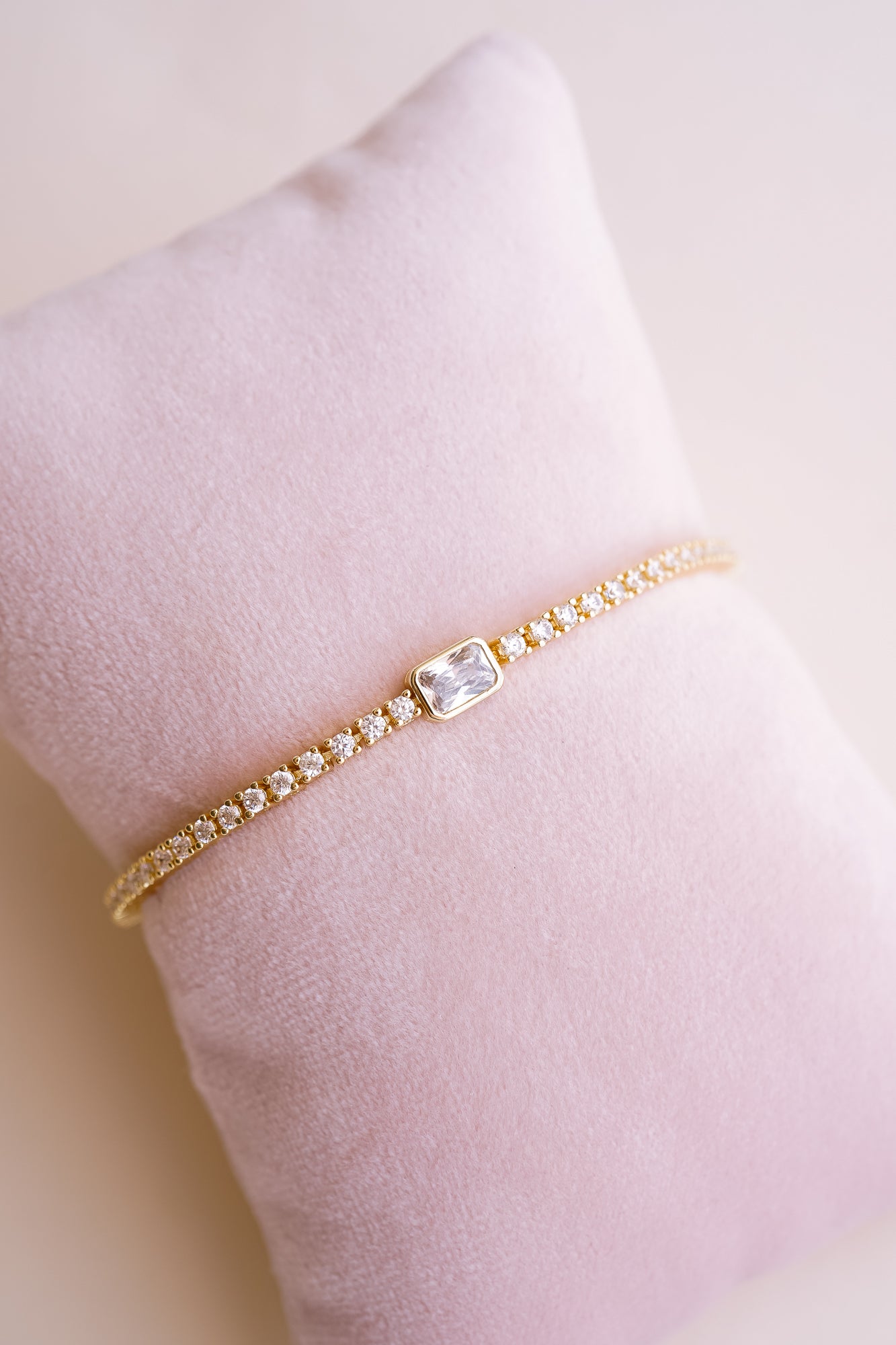 Amelia Brilliant Cut Tennis Bracelet - Wander + Lust Jewelry