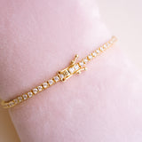 Amelia Brilliant Cut Tennis Bracelet - Wander + Lust Jewelry