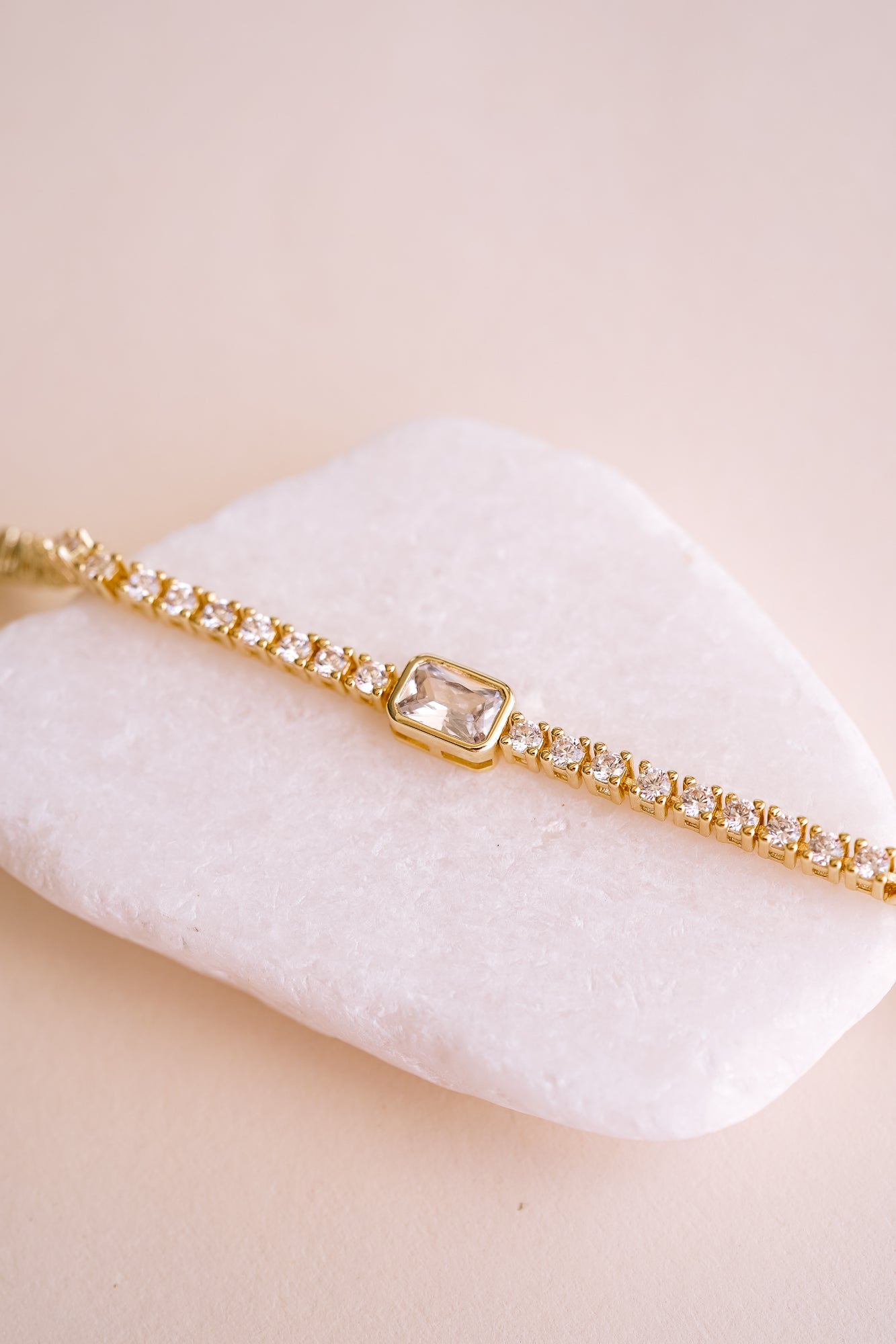 Amelia Brilliant Cut Tennis Bracelet - Wander + Lust Jewelry