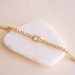 Amelia Brilliant Cut Tennis Bracelet - Wander + Lust Jewelry