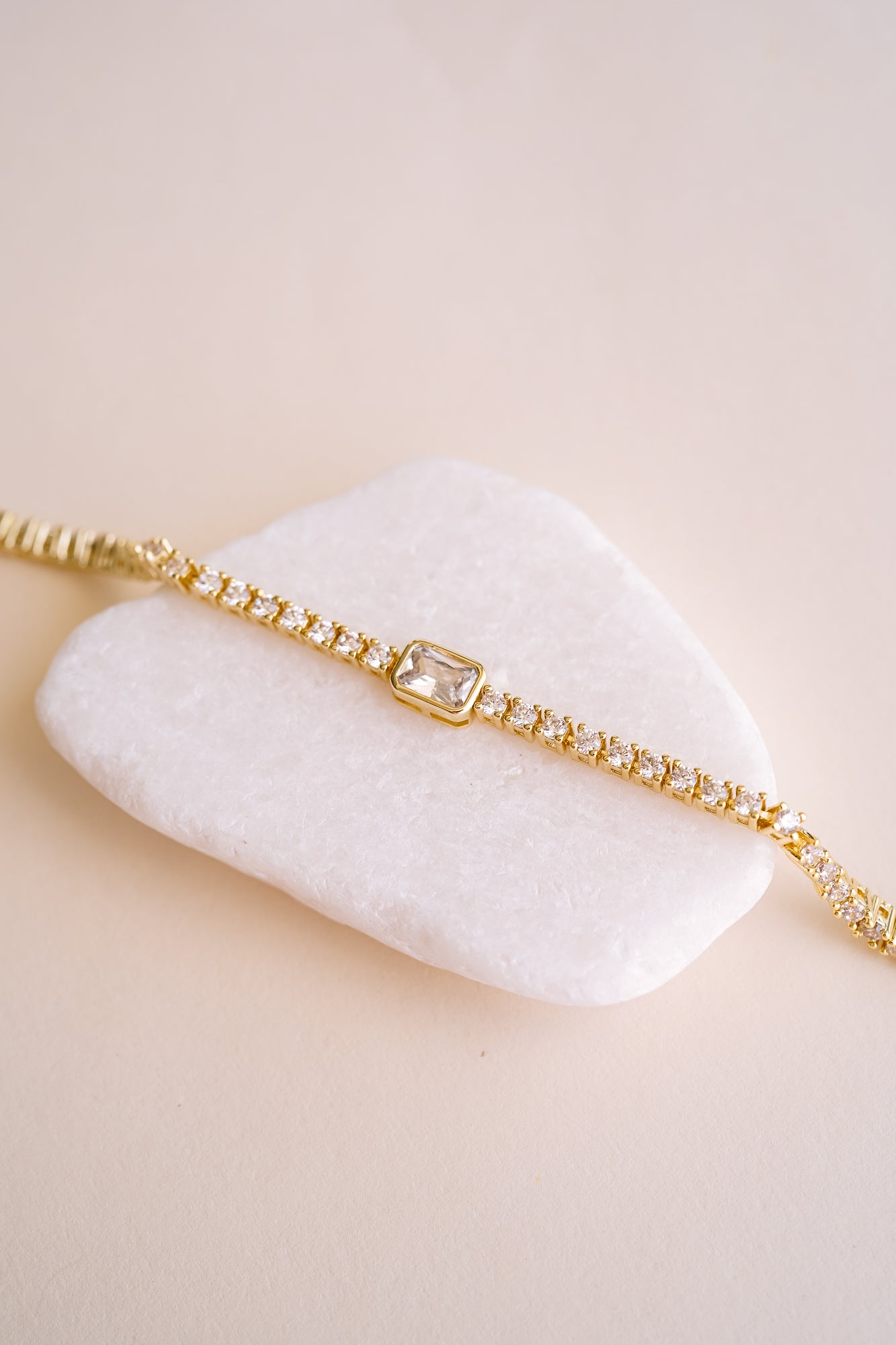 Amelia Brilliant Cut Tennis Bracelet - Wander + Lust Jewelry