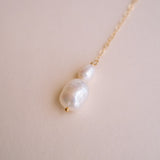Cosette Pearl Necklace - Wander + Lust Jewelry