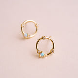 Orbital Glow Opal Studs - Wander + Lust Jewelry