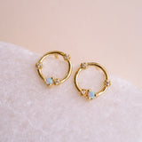 Orbital Glow Opal Studs - Wander + Lust Jewelry