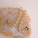 Mystic Glow Opal Dangles - Wander + Lust Jewelry