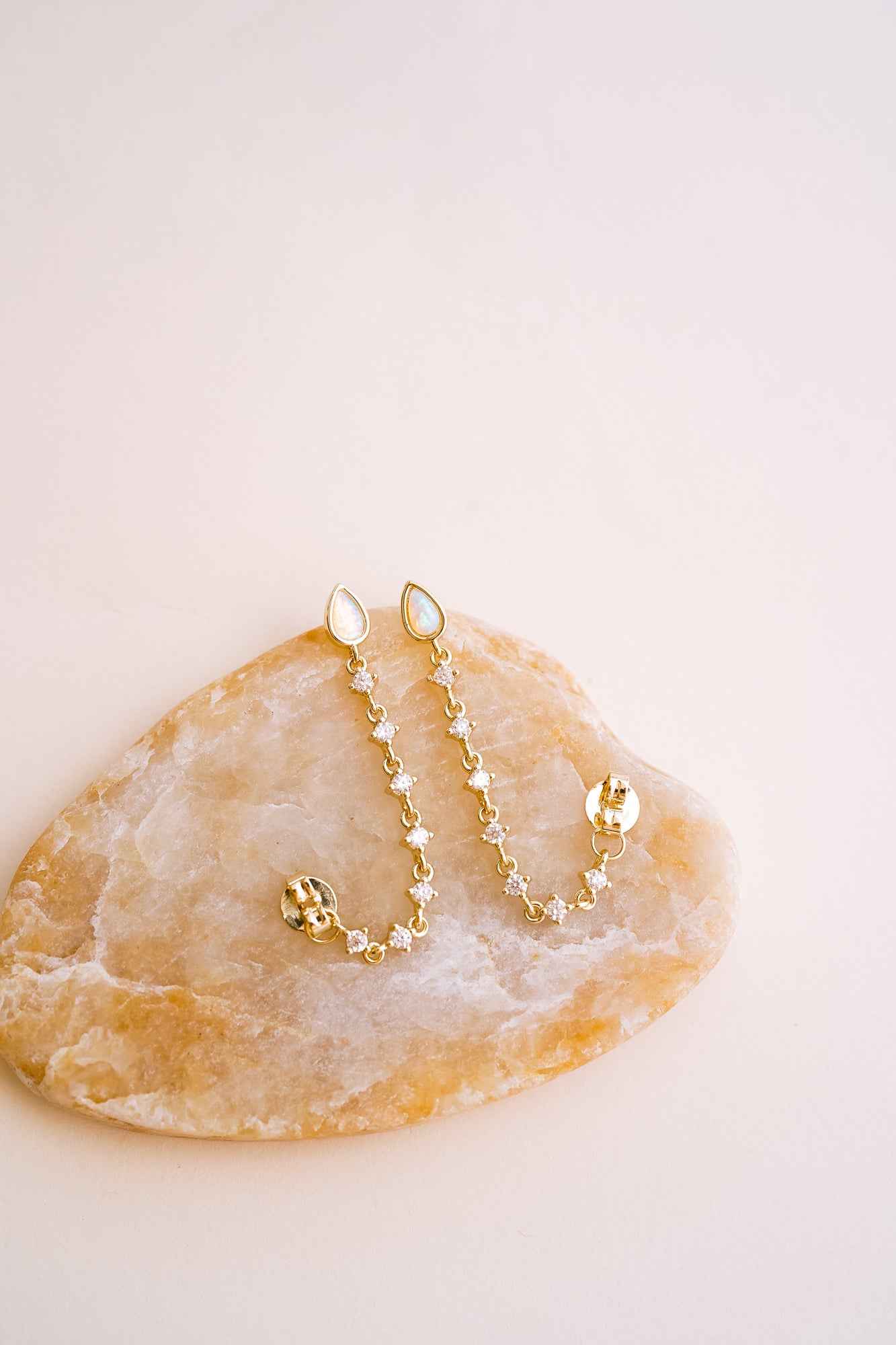 Mystic Glow Opal Dangles - Wander + Lust Jewelry