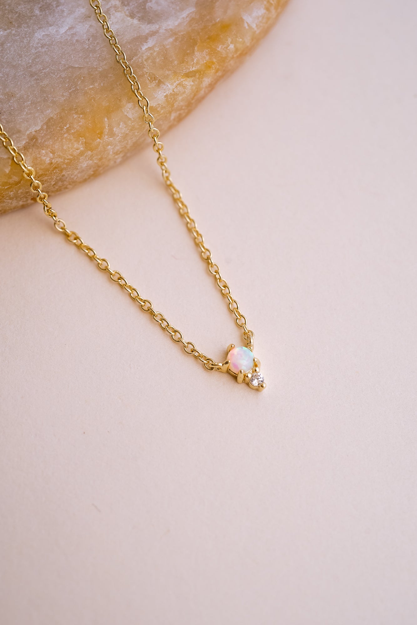 Odessa Opal Necklace - Wander + Lust Jewelry
