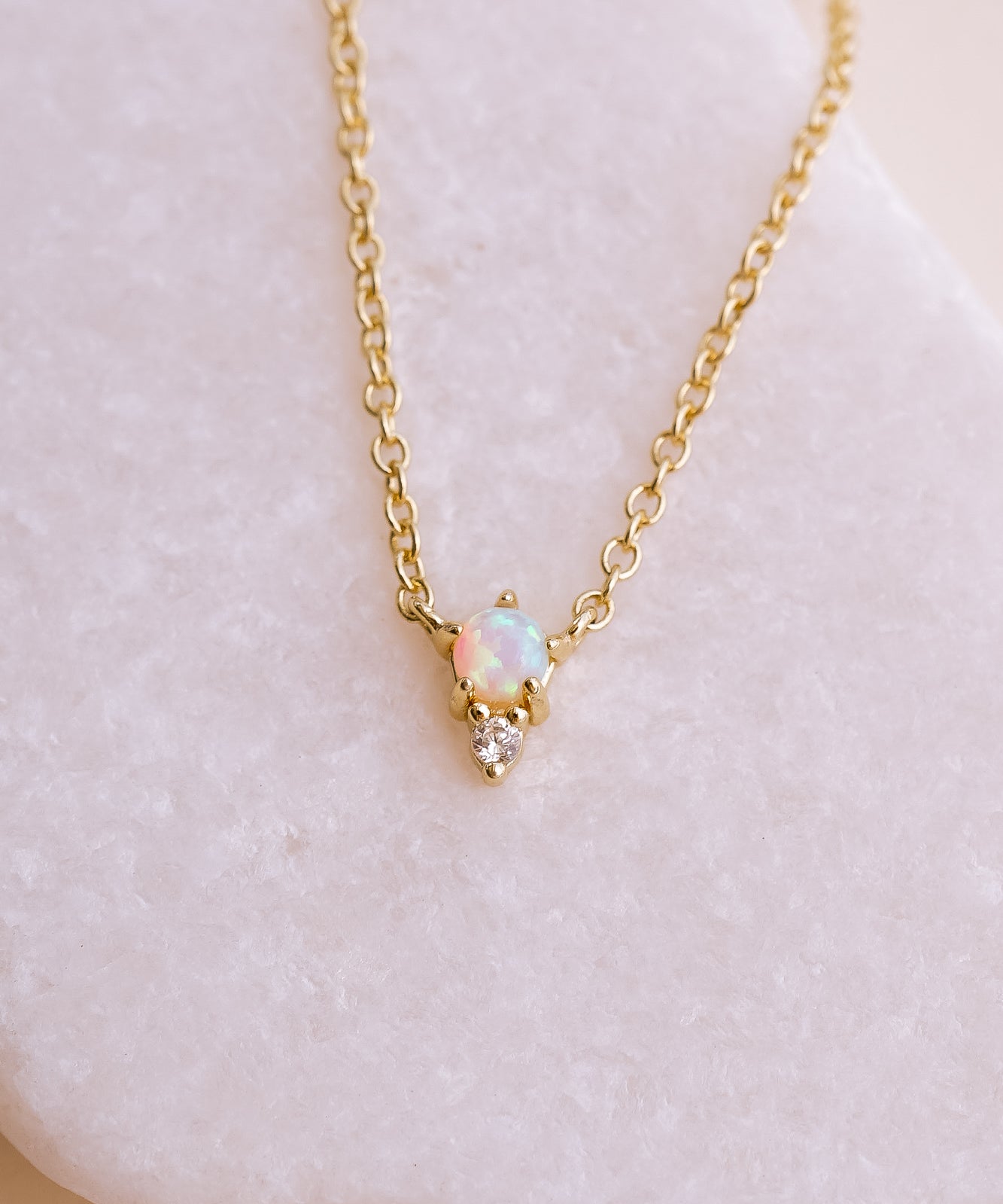Odessa Opal Necklace - Wander + Lust Jewelry