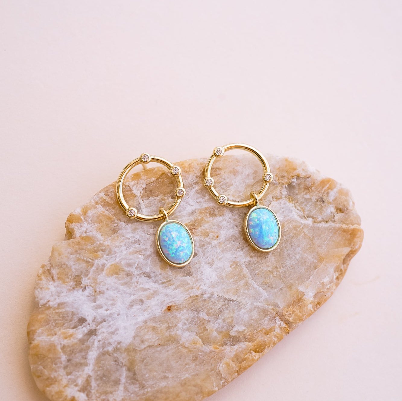 Orbital Glow Opal Drops - Wander + Lust Jewelry