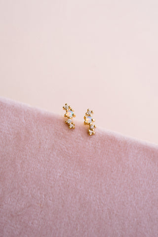 Odessa Opal Cluster Studs