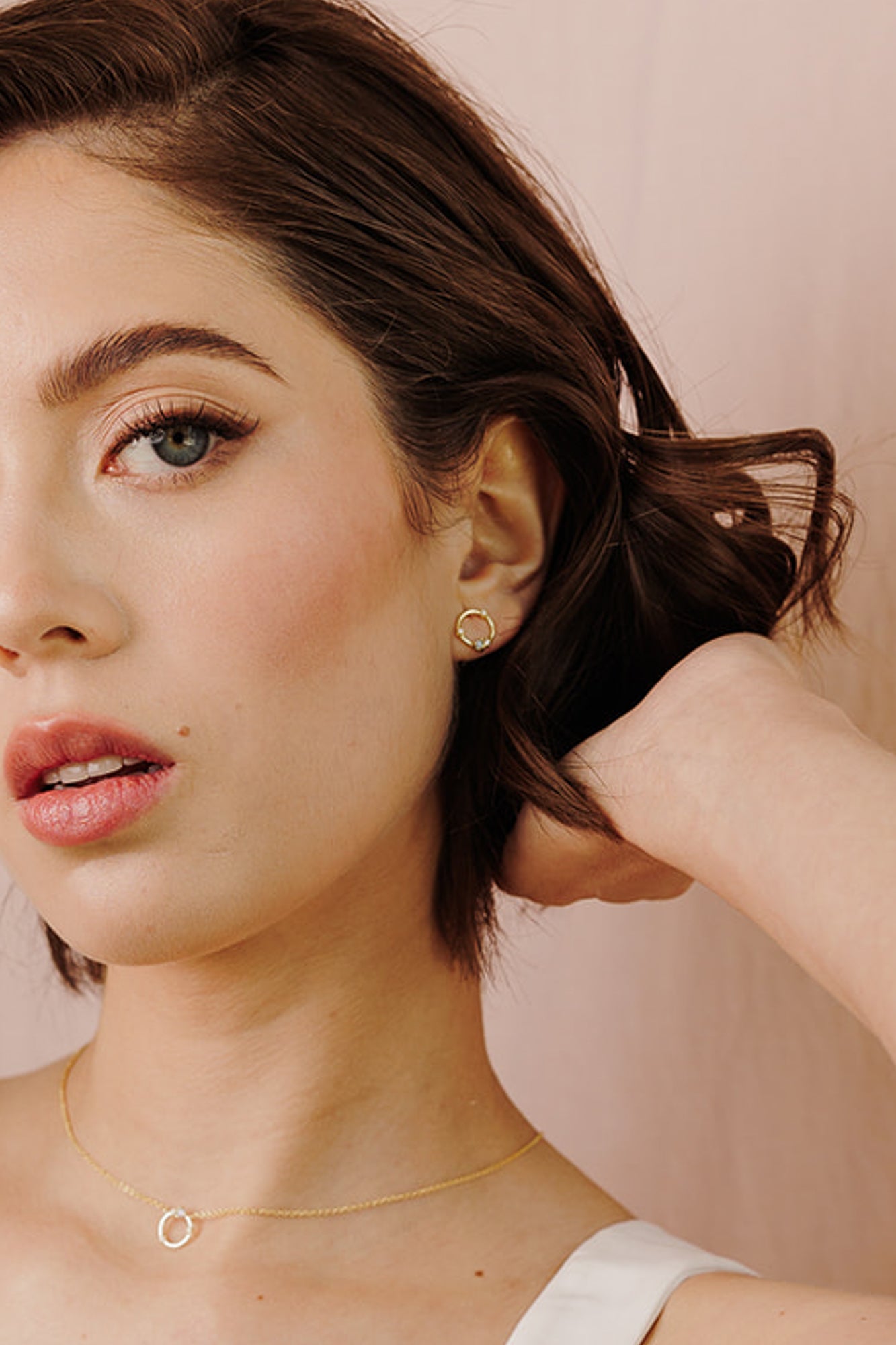 Orbital Glow Opal Studs - Wander + Lust Jewelry