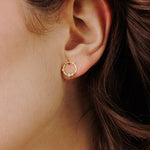 Orbital Glow Opal Studs - Wander + Lust Jewelry