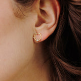 Orbital Glow Opal Studs - Wander + Lust Jewelry