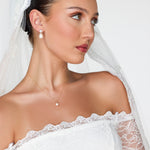 Evelyn Teardrop Pearl Earrings - Wander + Lust Jewelry
