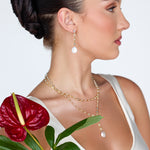 Hannah Pearl Layered Necklace - Wander + Lust Jewelry