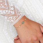 Something Blue Pearl Bracelet - Wander + Lust Jewelry
