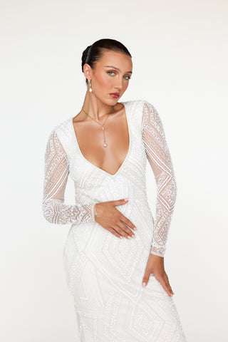 Liliana Pearl Lariat Necklace