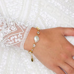 Isabelle Pearl Bridal Bracelet - Wander + Lust Jewelry