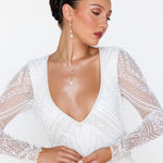 Isabelle Pearl Drop Necklace - Wander + Lust Jewelry