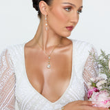Isabelle Pearl Drop Necklace - Wander + Lust Jewelry