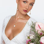 Isabelle Pearl Drop Necklace - Wander + Lust Jewelry