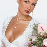 Isabelle Pearl Drop Necklace - Wander + Lust Jewelry