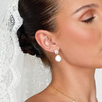 Sofia Pearl Drop Earrings - Wander + Lust Jewelry