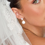 Sofia Pearl Drop Earrings - Wander + Lust Jewelry