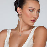 Ever After Blue Drop Bridal Earrings - Wander + Lust Jewelry