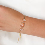 Primrose Peach Bracelet - Wander + Lust Jewelry