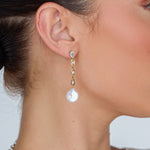 Hannah Pearl Drop Earrings - Wander + Lust Jewelry