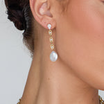 Hannah Pearl Drop Earrings - Wander + Lust Jewelry