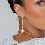 Isabelle Pearl Drop Earrings - Wander + Lust Jewelry