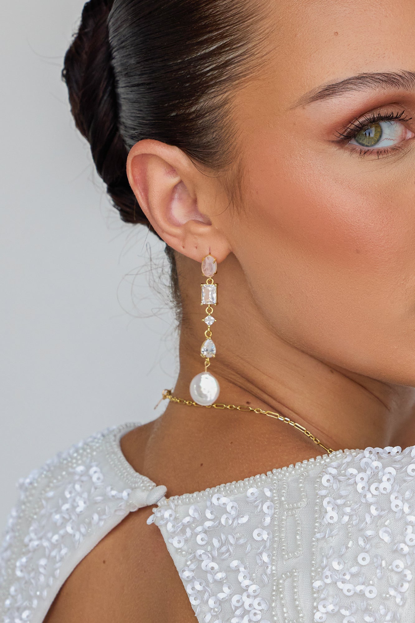 Isabelle Pearl Drop Earrings - Wander + Lust Jewelry