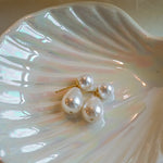 Evelyn Teardrop Pearl Earrings - Wander + Lust Jewelry