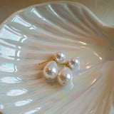 Evelyn Teardrop Pearl Earrings - Wander + Lust Jewelry