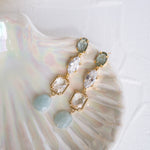 Ever After Blue Drop Bridal Earrings - Wander + Lust Jewelry